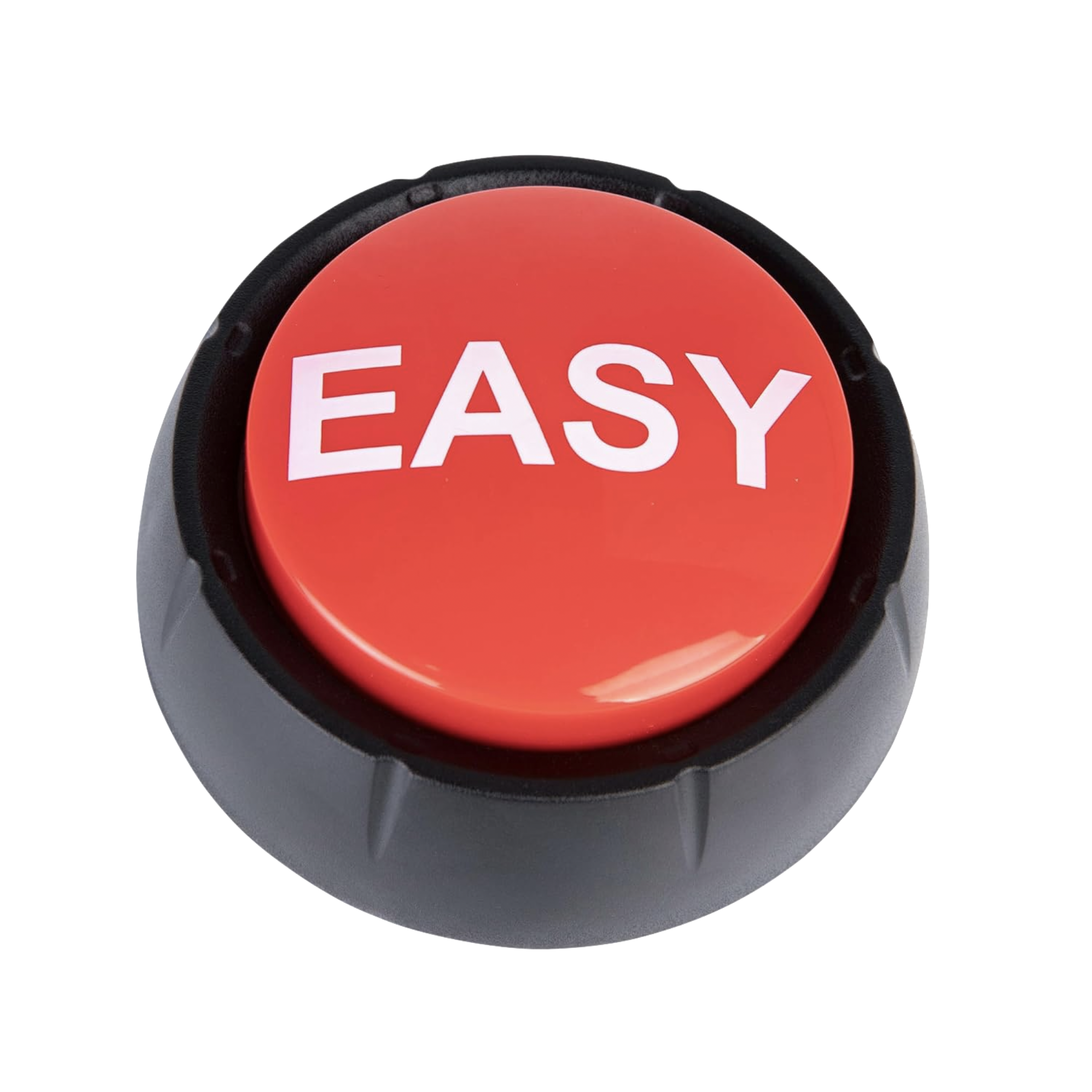 A knockoff of a Staples Easy Button